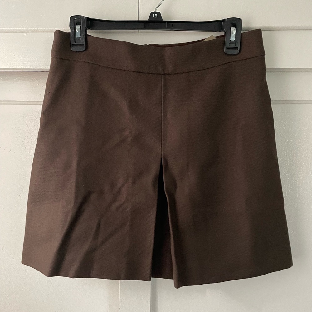 NWT JCrew Brown Dress Skirt